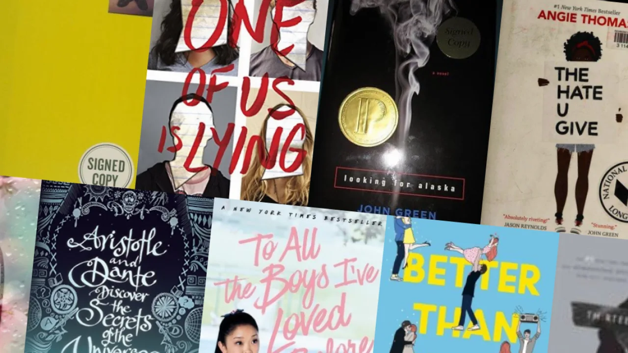 Most Read YA Contemporary Books