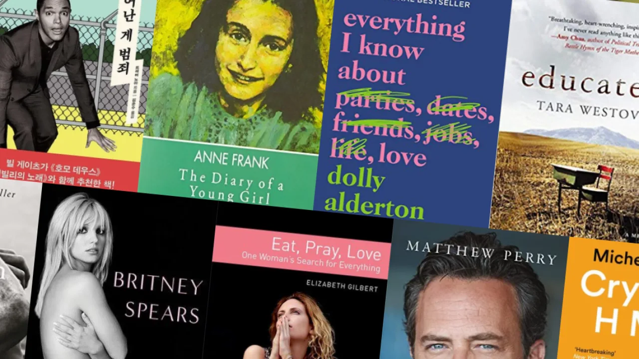 Most Read Memoir Books