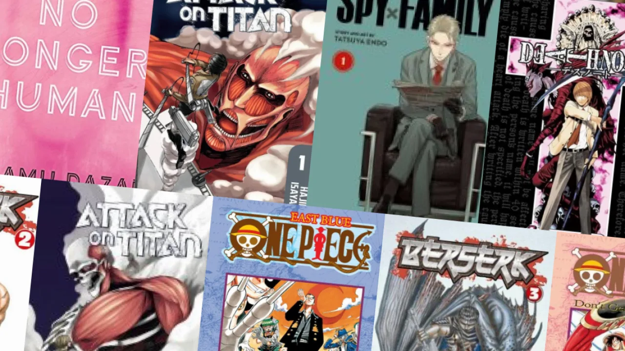 Most Read Manga Books