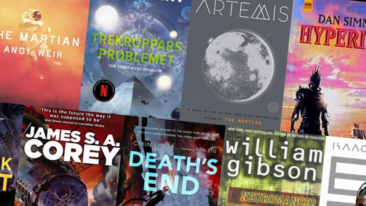 Most Read Hard Sci-Fi Books
